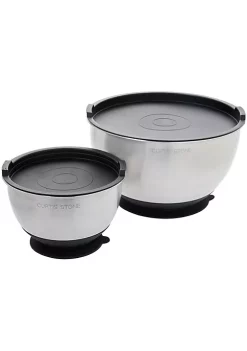 Budget 🔥 Lexi Home Curtis Stone Stainless Steel Mixing Bowl Set - 2 Piece Suctioning Bowl Set 🎉 -Cheap Waverly® Store Belk 1041