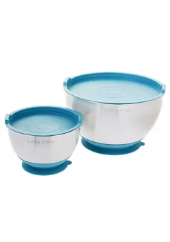 Budget 🔥 Lexi Home Curtis Stone Stainless Steel Mixing Bowl Set - 2 Piece Suctioning Bowl Set 🎉 -Cheap Waverly® Store Belk 1042