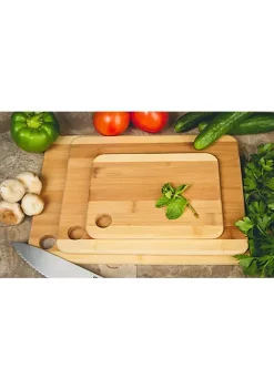 Coupon ⭐ Lexi Home Bamboo Cutting Boards - Set of 3 Durable Chopping Boards 💯 8 Coupon ⭐ Lexi Home Bamboo Cutting Boards - Set of 3 Durable Chopping Boards 💯 -Cheap Waverly® Store Belk 1050