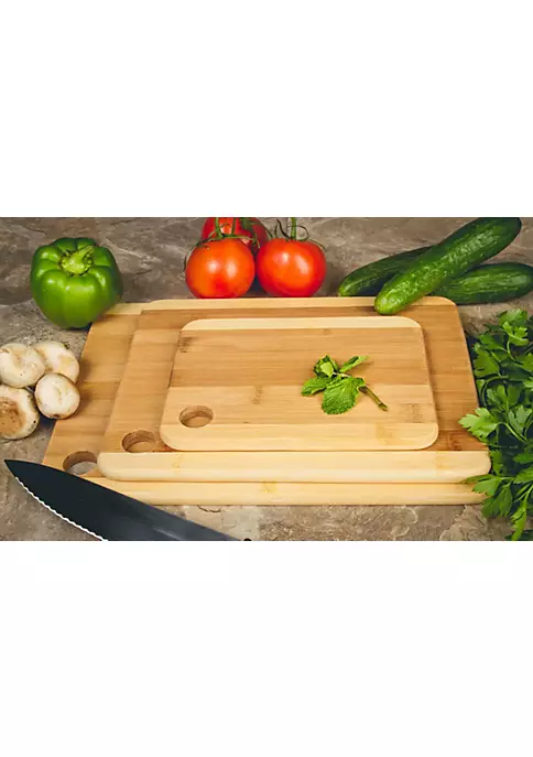 Coupon ⭐ Lexi Home Bamboo Cutting Boards - Set of 3 Durable Chopping Boards 💯 4 Coupon ⭐ Lexi Home Bamboo Cutting Boards - Set of 3 Durable Chopping Boards 💯 - Image 4