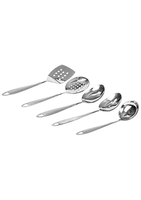 Cheap ๐ Lexi Home Premium Stainless Steel 9" Inch Mini Kitchen Utensils - Set of 5 ๐ 3 Cheap ๐ Lexi Home Premium Stainless Steel 9" Inch Mini Kitchen Utensils - Set of 5 ๐ - Image 3