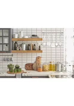 Hot Sale 🧨 Lexi Home Premium Stainless Steel 9" Inch Mini Supreme 🔨 Hammered Kitchen Utensils - Set of 5 😀 -Cheap Waverly® Store Belk 1129