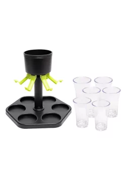 Hot Sale 🧨 Lexi Home Plastic Liquor Shot Dispenser and Pourer Set with Individual Stoppers 🥰 -Cheap Waverly® Store Belk 1156