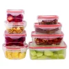 Discount 🔥 Lexi Home Durable Meal Prep Plastic Food Containers with Snap Lock Lids - Set of 16 🔥