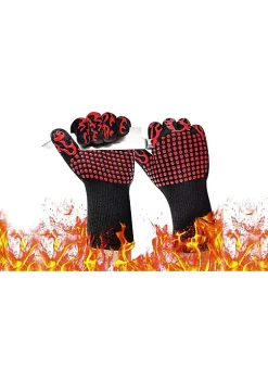 Cheap 🌟 Lexi Home 18" inch Extreme Heat Resistant Grill Gloves - 1 Pair 🔔 -Cheap Waverly® Store Belk 1202