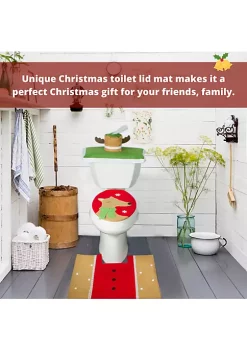 Cheapest 🔔 Lexi Home 🎄 Christmas Bathroom Decoration Set - Reindeer Set 🧨 -Cheap Waverly® Store Belk 1252