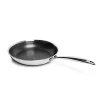 Promo 🧨 Lexi Home Stainless Steel Diamond Tri-ply Kitchen 10 Inch Frying Pan- Nonstick Heat Resistant Kitchen Cookware 👏