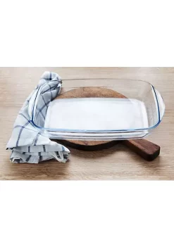Best Sale 💯 Lexi Home Oven Safe Borosilicate Glass Baking Dish - 1.7 qt. 🥰 -Cheap Waverly® Store Belk 1281