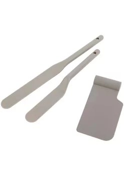 Brand new 🎁 Lexi Home 3- Piece Nylon Spatulas & Bowl Scraper Set in Grey 🛒 -Cheap Waverly® Store Belk 1297