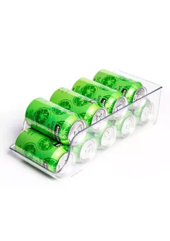 Hot Sale ⌛ Lexi Home Eco Conscious Clear Acrylic Fridge and Cabinet Can Holder Organizer Set of 4 🔥 -Cheap Waverly® Store Belk 1373