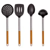 Best reviews of 👍 Lexi Home Two Tone 4 Piece Nylon Kitchen Tool Set with Copper 🧥 Coated Handles ✨