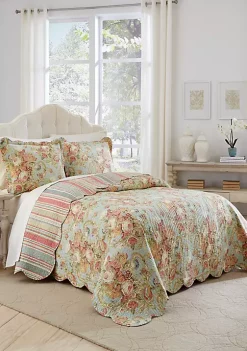 Budget 🎁 Waverly® Spring Bling King 3-Piece Bedspread Set ✔️