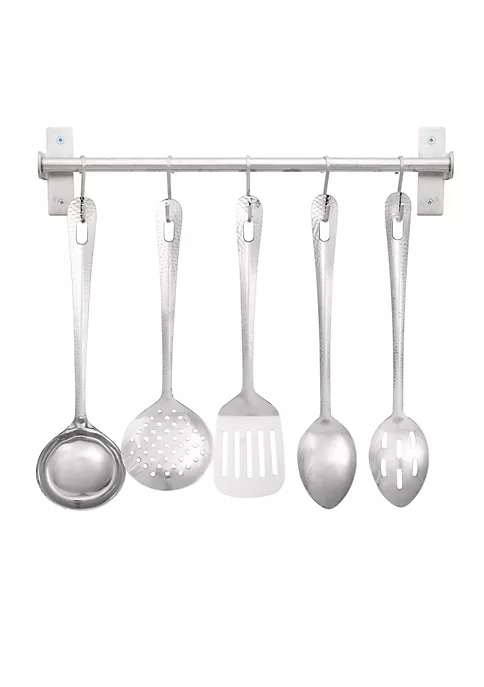 Best reviews of ๐ฅฐ Lexi Home Premium Stainless Steel 13" Inch Supreme ๐จ Hammered Kitchen Utensils - Set of 5 ๐ 3 Best reviews of ๐ฅฐ Lexi Home Premium Stainless Steel 13" Inch Supreme ๐จ Hammered Kitchen Utensils - Set of 5 ๐ - Image 3