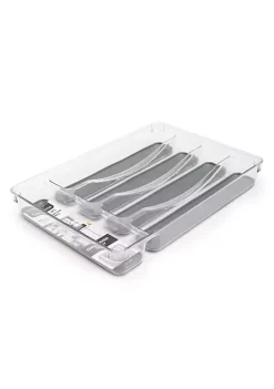 Best reviews of 🧨 Lexi Home Eco Conscious Clear Acrylic Flatware Organizer Tray Set of 2 🎉 -Cheap Waverly® Store Belk 1483