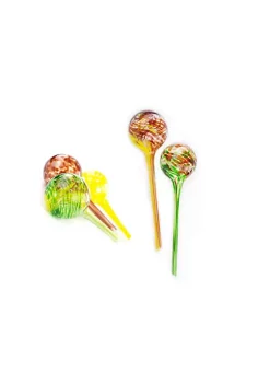 Brand new 😍 Lexi Home Indoor/Outdoor Glass Plant Self-Watering Globes – Multi-Pack Set of 5 Aqua Globes ⭐ -Cheap Waverly® Store Belk 1543