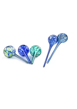 Brand new 😍 Lexi Home Indoor/Outdoor Glass Plant Self-Watering Globes – Multi-Pack Set of 5 Aqua Globes ⭐ -Cheap Waverly® Store Belk 1544