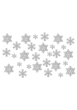 Top 10 🎉 Lexi Home 🔔 Christmas Large Door Window Decal DIY Glitter Snowflakes 🛒