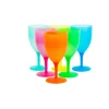 Best Sale 🌟 Lexi Home Colorful Plastic Netted 14oz Water Goblets - Set of 6 ✔️