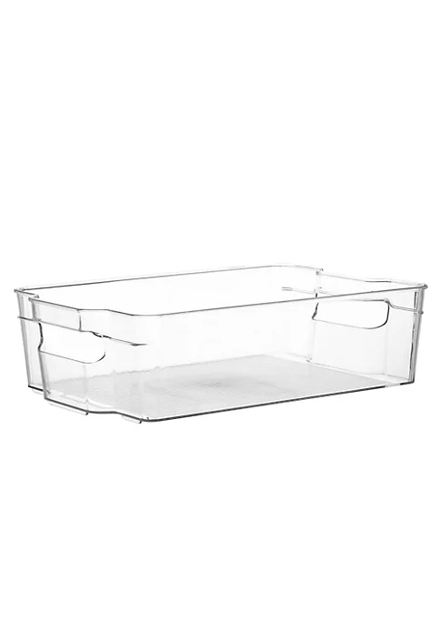 Wholesale ⌛ Lexi Home Eco Conscious 13" x 8" Clear Acrylic Fridge Organizer Tray 🌟 4 Wholesale ⌛ Lexi Home Eco Conscious 13" x 8" Clear Acrylic Fridge Organizer Tray 🌟 - Image 4