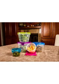 Buy 🎉 Lexi Home Food-Safe 10 Piece Jumbo Deli Plastic Food Containers 💯 -Cheap Waverly® Store Belk 1619