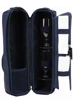 Budget 👍 Lexi Home Wine Cooler Carrier Tote Bag Set Insulated Wine Bottle Caddy Case W Accessories 👏 -Cheap Waverly® Store Belk 1648