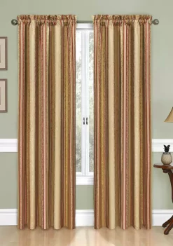 Wholesale ✔️ Traditions by Waverly® Stripe Ensemble Window Panel 🔔