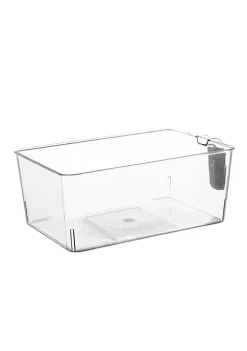 Cheapest 👍 Lexi Home Eco Conscious Clear Acrylic Fridge and Cabinet Organizer with Handle Set of 4 😀 -Cheap Waverly® Store Belk 1677