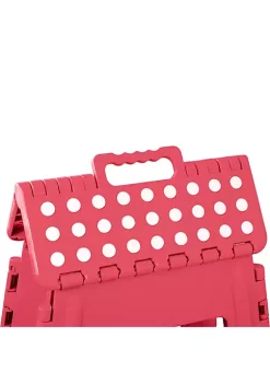 Deals 🥰 Lexi Home Foldable Space Saving Step Stool 12" inch - Red 👍 -Cheap Waverly® Store Belk 1731