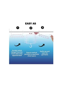 Best Sale 😉 Lexi Home Wonder Hanger Tank Top Organizer - Set of 2 👏 -Cheap Waverly® Store Belk 1736