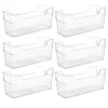 Cheapest 😀 Lexi Home Eco Conscious Clear Acrylic Fridge Organizer Bin Set of 6 🔥