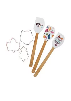 New 👏 Lexi Home Spatula & Cutter - Set of 6 Pieces 💯