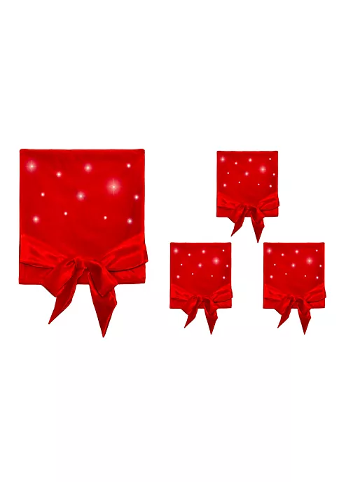 Top 10 😀 Lexi Home Festive 🎁 Christmas Holiday Decorations - Set of 4 LED Lights Dining Room Chair Covers ❤️ 1 Top 10 😀 Lexi Home Festive 🎁 Christmas Holiday Decorations - Set of 4 LED Lights Dining Room Chair Covers ❤️