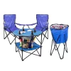 Discount ⭐ Lexi Home Durable 4PC Outdoor Picnic Set - Folding Table, Folding Chairs and Chest Cooler 🔥