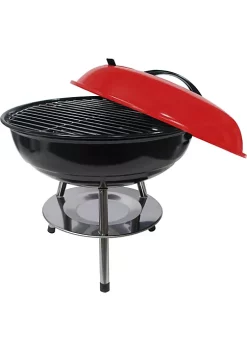 Outlet 😉 Lexi Home BBQ Grill - Kettle Red 14 Inch 👍