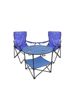 Brand new 😍 Lexi Home Durable Outdoor Picnic Folding Table and Folding Chairs - 3 PC Set ⌛