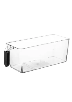Coupon 💯 Lexi Home Eco Conscious Clear Acrylic Fridge Organizer Bin with Handles Assorted Size- Set of 4 🎉 -Cheap Waverly® Store Belk 1910