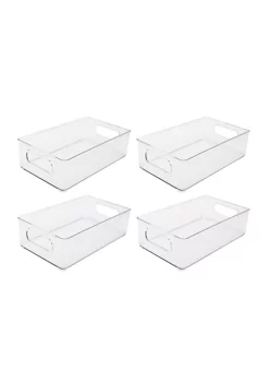 Outlet 🔔 Lexi Home Eco Conscious Clear Acrylic Organizer Tray Set of 4 🧨 -Cheap Waverly® Store Belk 1915