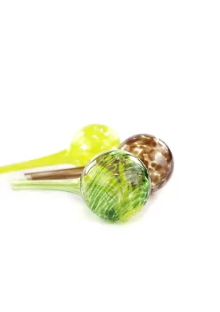 Deals ✔️ Lexi Home Indoor/Outdoor 8" Inch Glass Plant Self-Watering Globes – Set of 3 Mini Aqua Globes 👏 -Cheap Waverly® Store Belk 1958