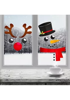 Best reviews of 😀 Lexi Home Large 🎁 Christmas Door, Window Decal DIY Reindeer 👍 -Cheap Waverly® Store Belk 1972