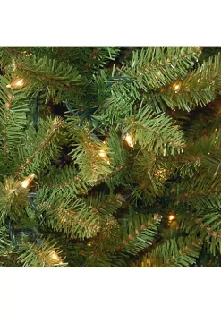 Cheap 😍 National Tree 6' Pre-Lit Kingswood Green Fir Pencil Artificial 🔔 Christmas Tree - Clear Lights ❤️ -Cheap Waverly® Store Belk 2017
