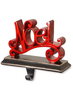 Best deal 😍 National Tree 9" Red and Black "NoeL" Lettered 🎄 Christmas Stocking Holder 😉