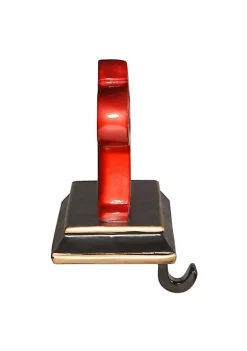 Best Pirce 🎁 National Tree 8.75" Red and Black "Peace" Lettered 🎁 Christmas Stocking Holder 😉 -Cheap Waverly® Store Belk 2033