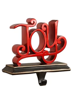 Best deal 🎉 National Tree 8" Red and Black "Joy" Lettered 🎄 Christmas Stocking Holder 🔔 -Cheap Waverly® Store Belk 2041