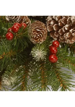 Outlet ๐ National Tree 30" Green and Brown Frosted Berry ๐ Christmas Centerpiece and Candle Holder ๐ 6 Outlet ๐ National Tree 30" Green and Brown Frosted Berry ๐ Christmas Centerpiece and Candle Holder ๐ -Cheap Waverlyยฎ Store Belk 2103