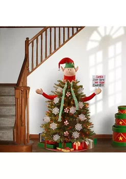 Discount 🔔 National Tree 19pc Green and Red Striped Elf 🎁 Christmas Tree 👗 Dress Up Kit 14.5" 🔔 -Cheap Waverly® Store Belk 2145
