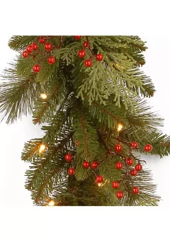 Best deal ๐ National Tree 9' x 12" Pre-Lit Cedar Leaves and Berries Artificial โ Christmas Garland - Clear Lights ๐ 6 Best deal ๐ National Tree 9' x 12" Pre-Lit Cedar Leaves and Berries Artificial โ Christmas Garland - Clear Lights ๐ -Cheap Waverlyยฎ Store Belk 2175
