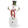 Wholesale 💯 National Tree 48" White Pre-Lit Snowman Outdoor 🎅 Christmas Decoration with LED Cool White Lights ❤️