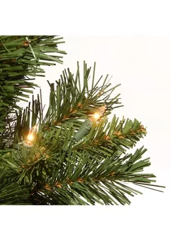 Discount 🧨 National Tree 24" Pre-Lit Full Majestic Fir Artificial 🎄 Christmas Tree – Multicolor LED Lights 🌟 -Cheap Waverly® Store Belk 2247