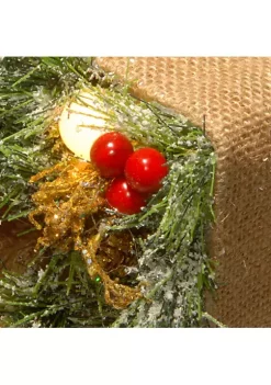 Cheap 🤩 National Tree 36" Pre-Lit Green and Red NOEL 🎁 Christmas Decor 😉 -Cheap Waverly® Store Belk 2339