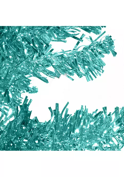 Best deal 🔔 National Tree 6' Turquoise Tinsel Artificial ❄ Christmas Tree - Unlit Lights ⭐ 2 Best deal 🔔 National Tree 6' Turquoise Tinsel Artificial ❄ Christmas Tree - Unlit Lights ⭐ - Image 2